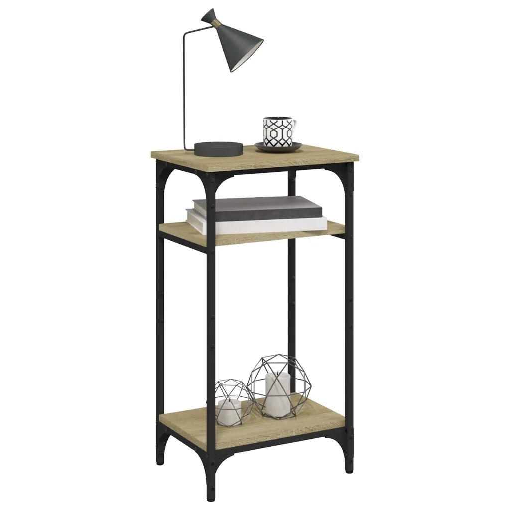 Tavolino Rovere Sonoma 40x30x75 cm in Legno Multistrato 825798