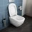VASO SOSPESO CON SEDILE SLIM AQUABLADE IDEAL  STANDARD TESI