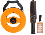 Cacciabottelli acqua - Sonde acqua - Scansionatore di ostruzioni idrauliche - Sonda idroacustica - 30 Metri - Kit diagnostico per tubi metallici e PVC