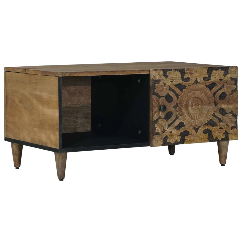 Tavolino da salotto Marrone 80 x 50 x 40 cm