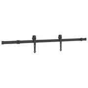 Kit di Binari per Porte Scorrevoli 152,5 cm Acciaio Nero CFW4459490
