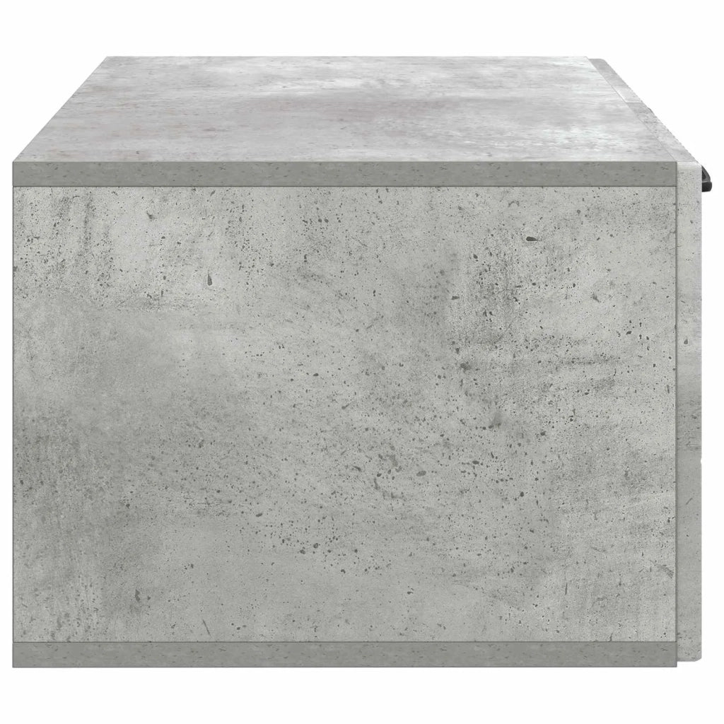 Mobile Porta TV da Muro Grigio Cemento 59,5 x 41 x 30 cm