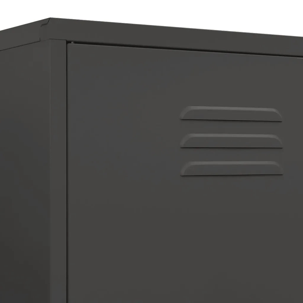 Armadio Antracite 90x50x180 cm in Acciaio CFW4242620
