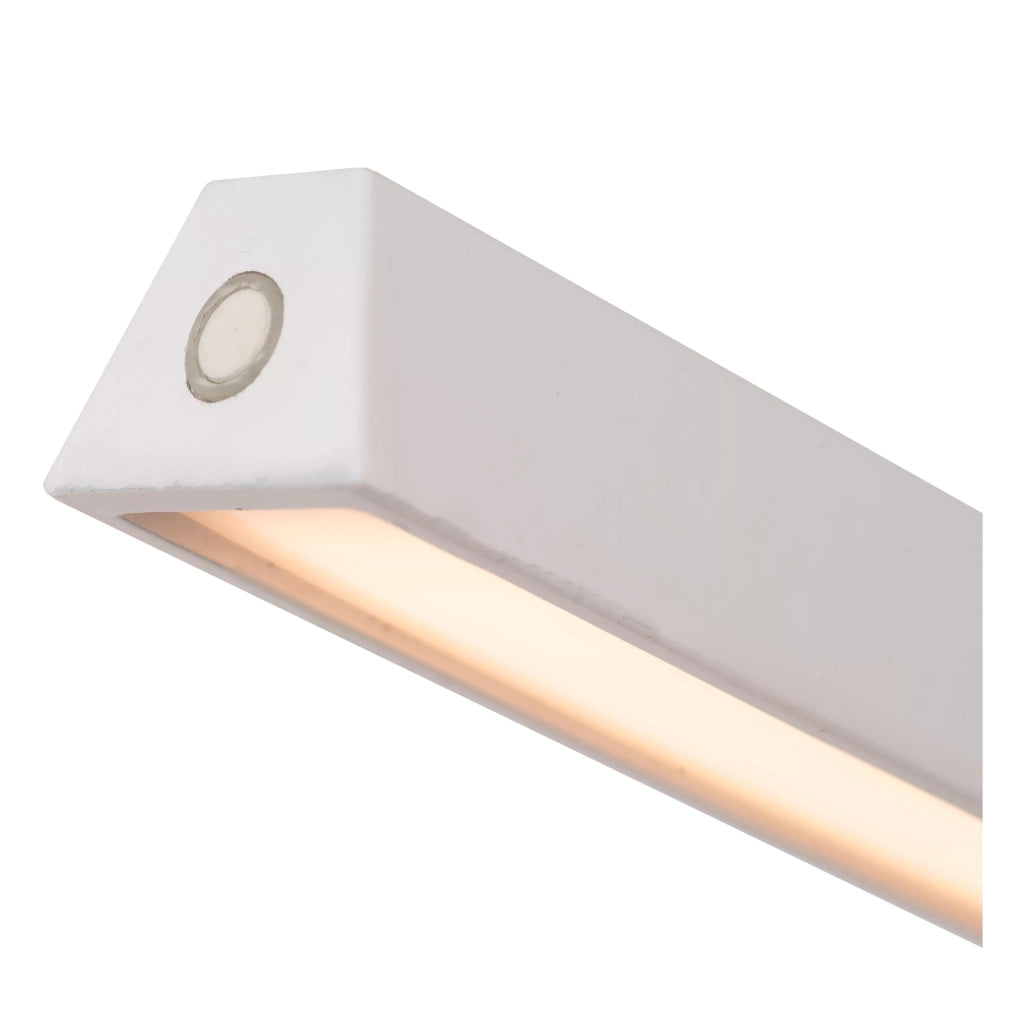 Lampada da scrivania bianca LED touch dimmer Lucide Lavale