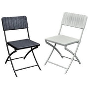 Brixo Sedie Polyrattan Levante Bianco