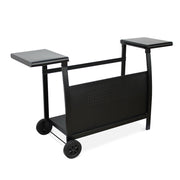 Carrello per piastra plancha porthos 4 bruciatori, nero