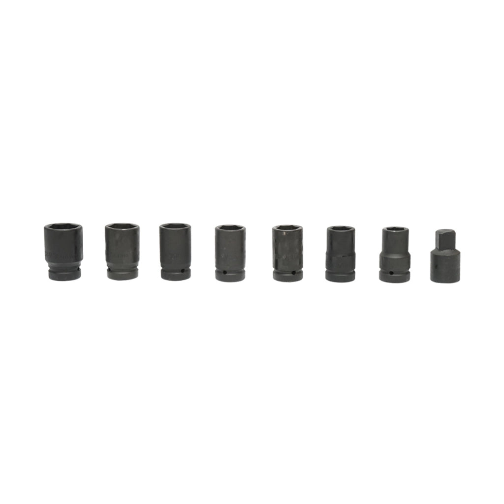 Chiave per smontare ruote di camion con riduttore a 2 velocità con bussole da 24, 27, 30, 32, 33, 36, 38 mm Breckner Germany