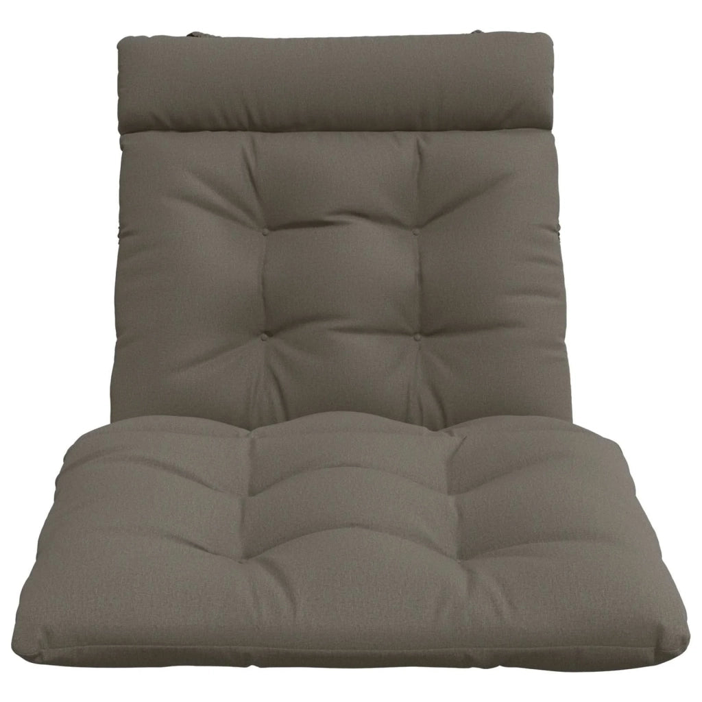Cuscino per Lettino VIANEN 100% Poliestere Grigio 953948