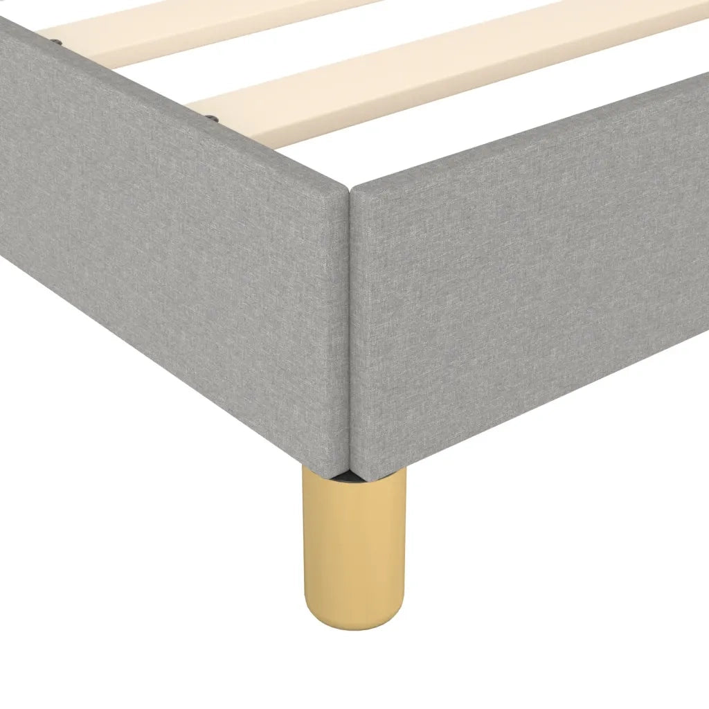 Giroletto senza Materasso Grigio Chiaro 180x200 cm Tessuto 3125154