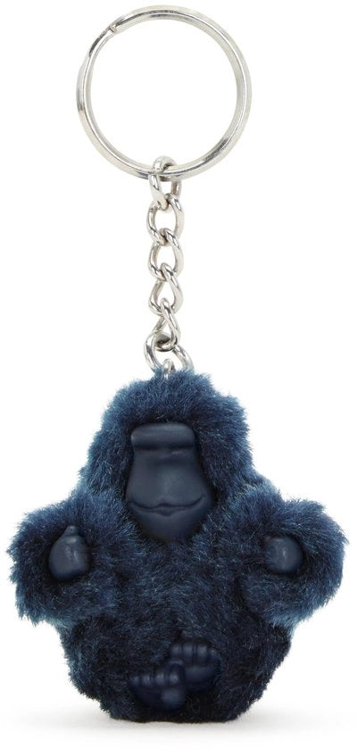 Clip per chiave scimmia XS Extra piccolo, Chiave/Clip per chiave, Blu Bleu 2 (Blu)
