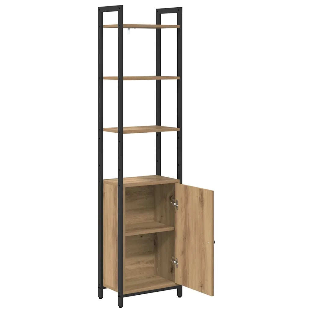 Armadio per Libri Rovere artigianale 40 x 24 x 161 cm