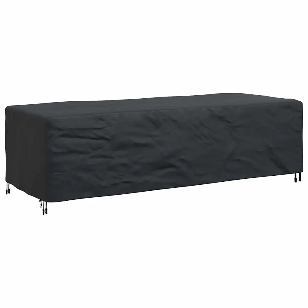 vidaXL Copertura per mobili da esterno Nero 270 x 110 x 70 cm 210D