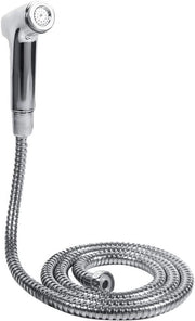 Set di Bidet Manuale - Sparatore in Rame - Tubo Telescopico Flessibile - Set Completo di Bidet Toilette per Bagno (Bidet + Supporto + Tubo)