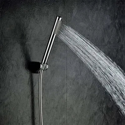 Doccino tondo in ottone nero opaco monogetto anticalcare