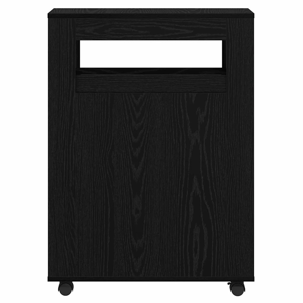 Set di mobili per il bagno Rovere Nero 65 x 23 x 87 cm 869072