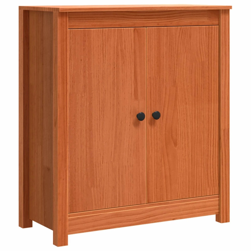 Credenza Marrone cerato 70 x 35 x 80 cm Pino massello 869898
