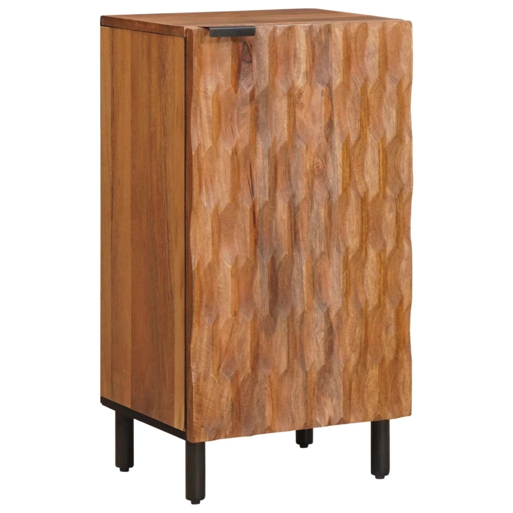 Credenza con porta Finitura Marrone Acacia 40 x 33 x 75 cm 4017924