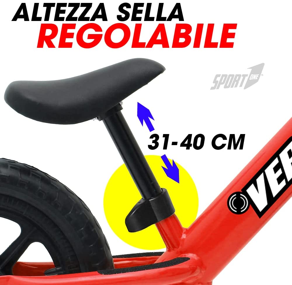 Bicicletta Senza Pedali 2 Anni Bici Senza Pedali 1 anno 2 Anni 3 Anni Equilibrio Prima Bike Balance 2 Ruote Bambino Rego