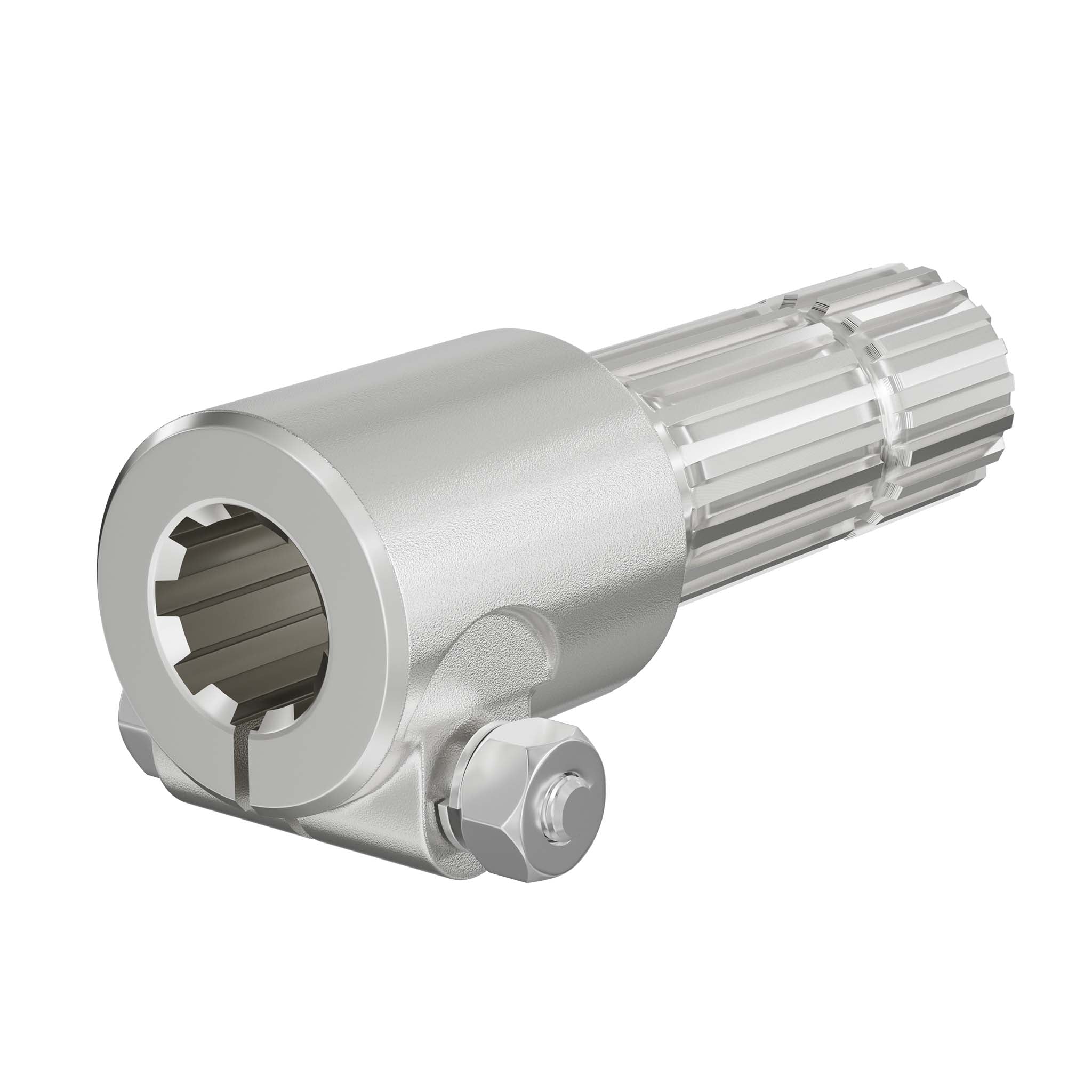 Boccola albero cardanico 175mm Attacco albero scanalato 8-32x38x6 per albero uscita 1 3/4" 20 denti