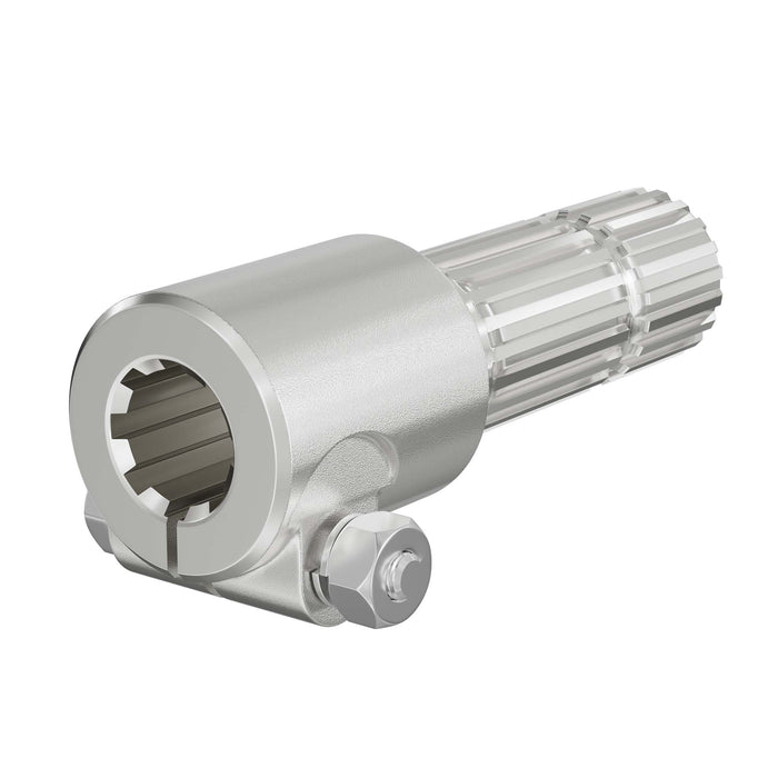 Boccola albero cardanico 175mm Attacco albero scanalato 8-32x38x6 per albero uscita 1 3/4" 20 denti