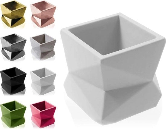 Cestello moderno per piante in cemento - Ø 75 cm - 17 colori - No3