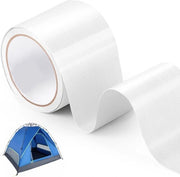 Tape di riparazione - nastro adesivo impermeabile per ombrellone - 8cm x 2M - trasparente
