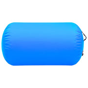 Rullo da Ginnastica Gonfiabile con Pompa 100x60 cm in PVC Blu CFW4288713