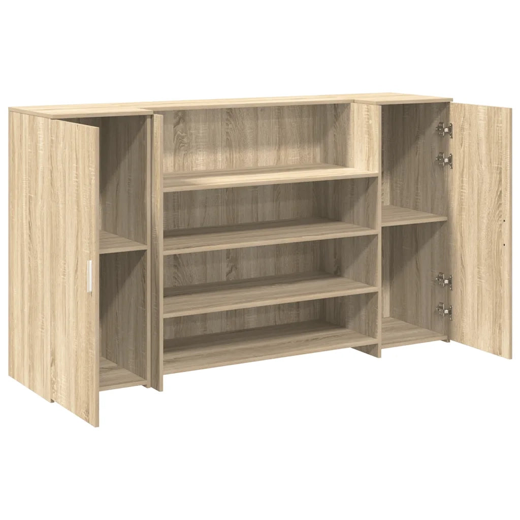 Banco Reception Rovere Sonoma 180x50x103,5 cm Legno Multistrato 3324171