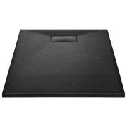 Piatto doccia rettangolare per bagno casa interno foro di scarico standard 9 cm smc 100 x 80 cm nero 02_0003452