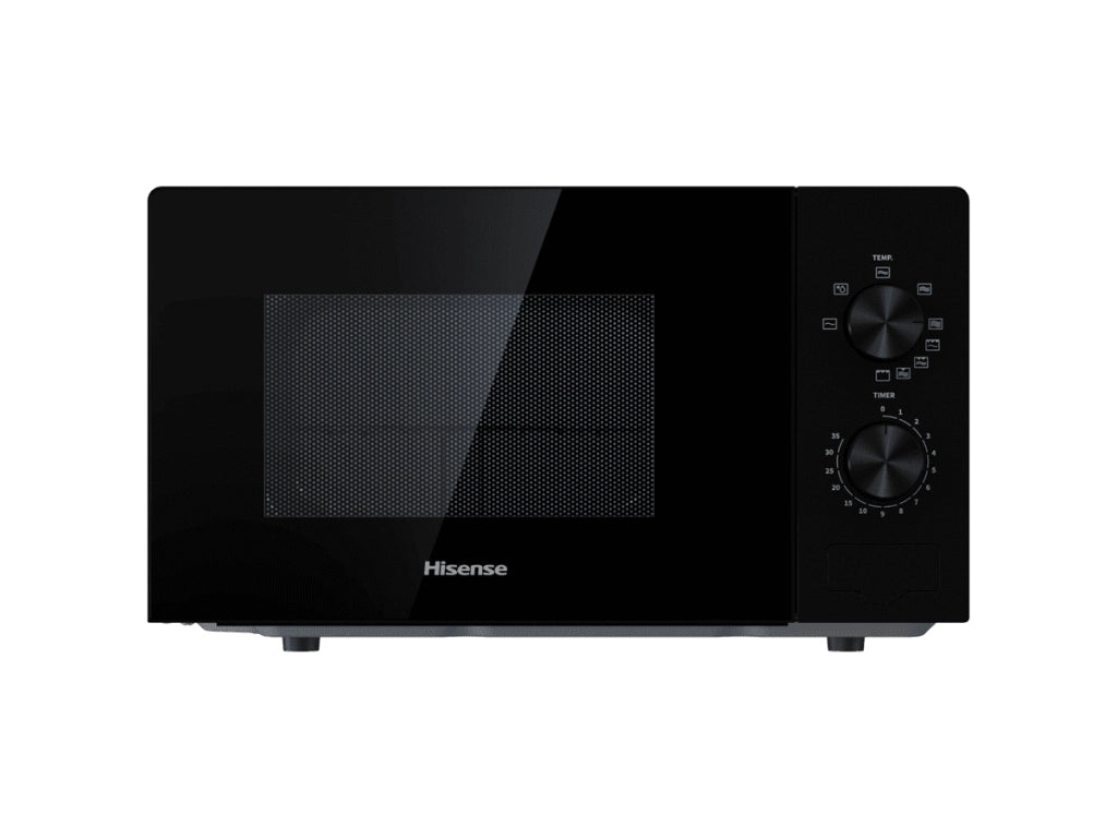 Hisense h20mobp1g forno a microonde nero microonde con grill superficie piana 20 l 700 w