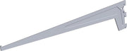 Sostegno per pannelli - 1 riga - 2 pezzi - 3 colori - lunghezza 60 cm - per sistema laterale e rail di sostegno - bianco 18133-00021 - stile moderno