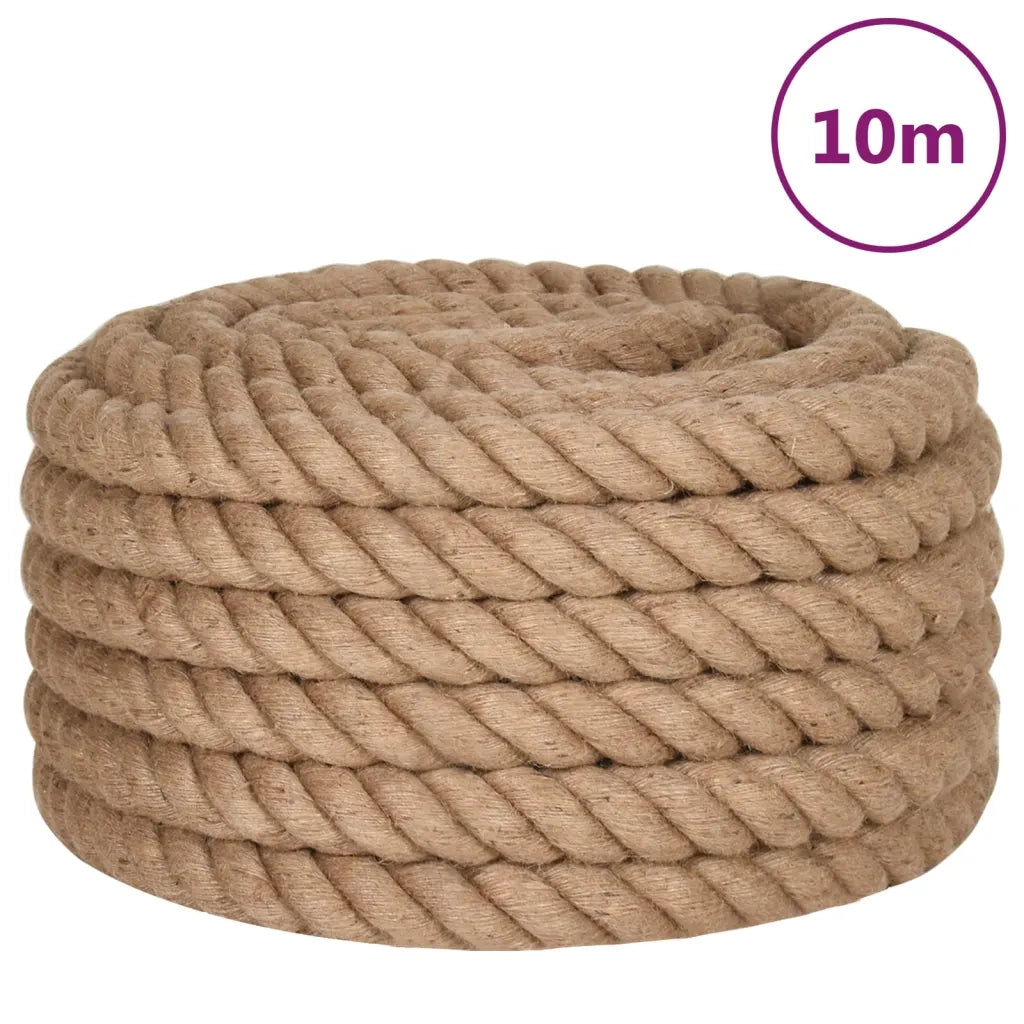 Corda | Fune in Juta Lunga 10 m Spessa 36 mm