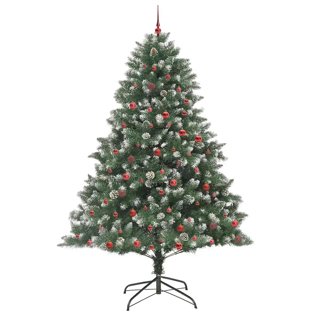 Albero di Natale artificiale con 300 LED Verde 240 cm 3395257