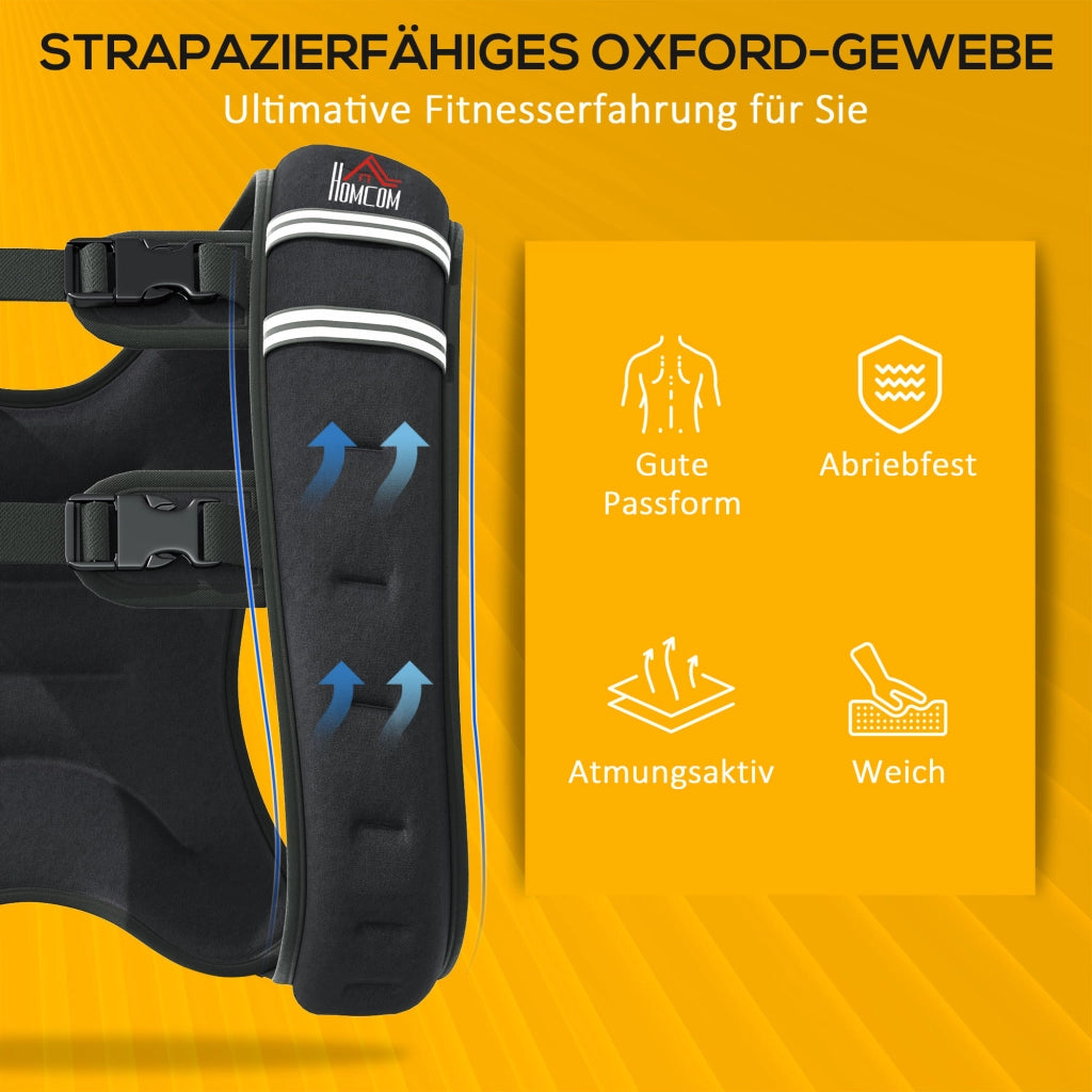 Gilet Zavorrato 5 KG 8 KG 10 KG ¨C zephmum ¨C Regolabile Pesi Rimovibili