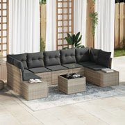 Set Divano da Giardino 8 pcs Grigio chiaro e grigio scuro 3355651