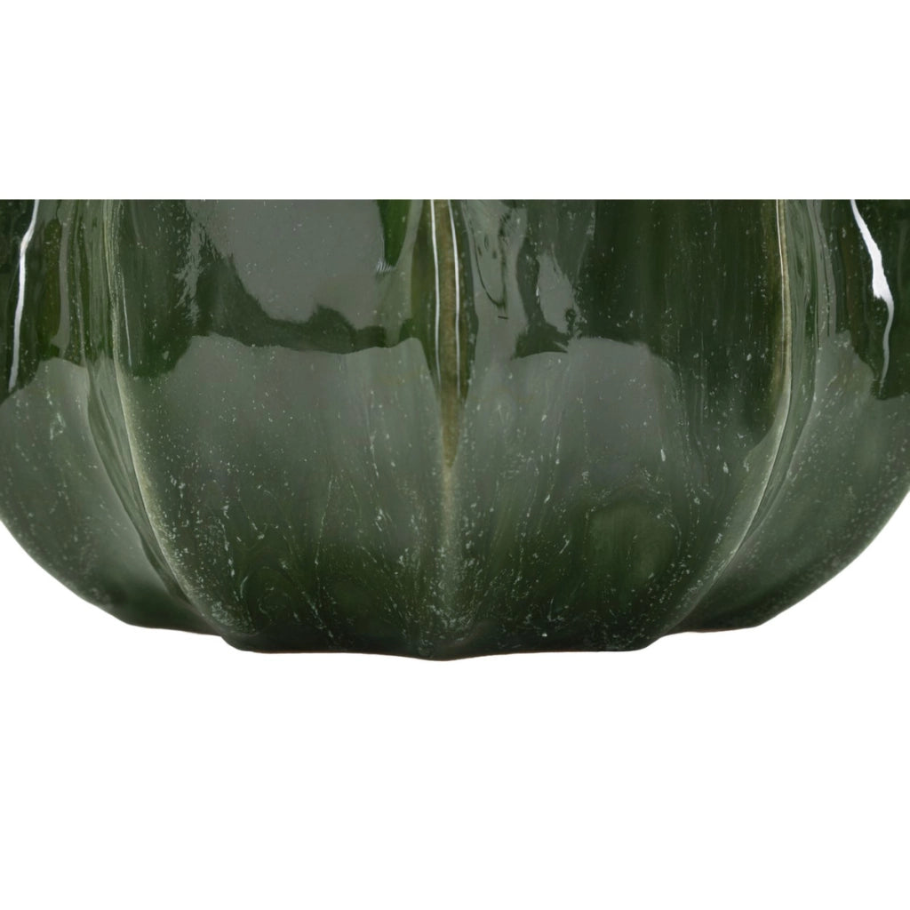 Vaso Decorativo VKH849, Verde, Ceramica, 22x22x13,5 cm
