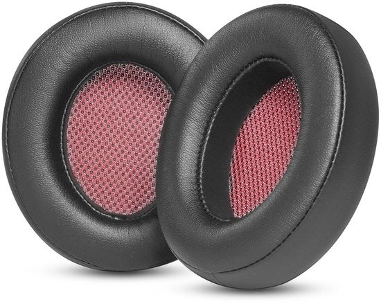 Accessori di riserva per cuffie stereo compatibili con Teufel Real Blue NC/REAL Blue/Real Pure (2020) - Orecchini di sostituzione (rosso)
