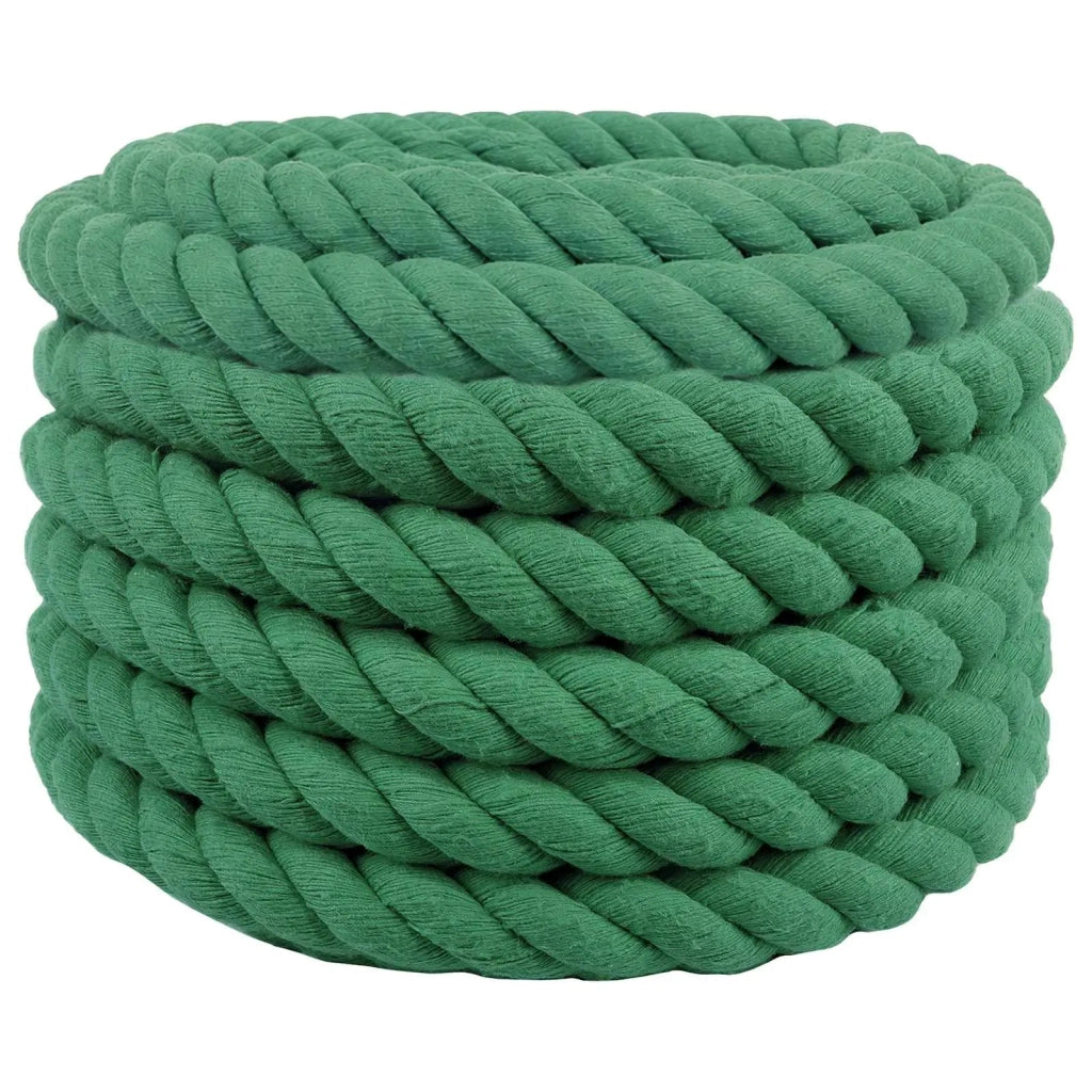 Corda Verde 3 x 3 x 5000 cm Cotone 42011978