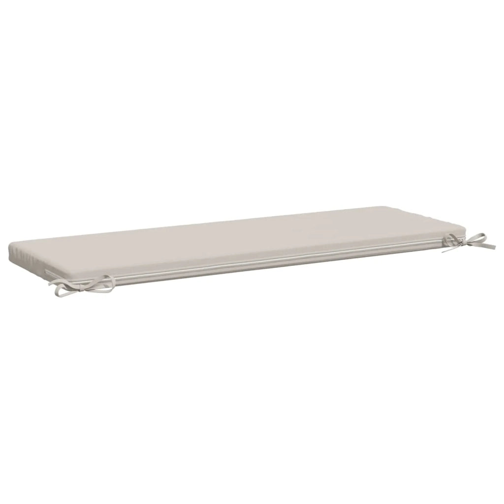 Cuscino per panchina SOEST 100% Poliestere Bianco 948738