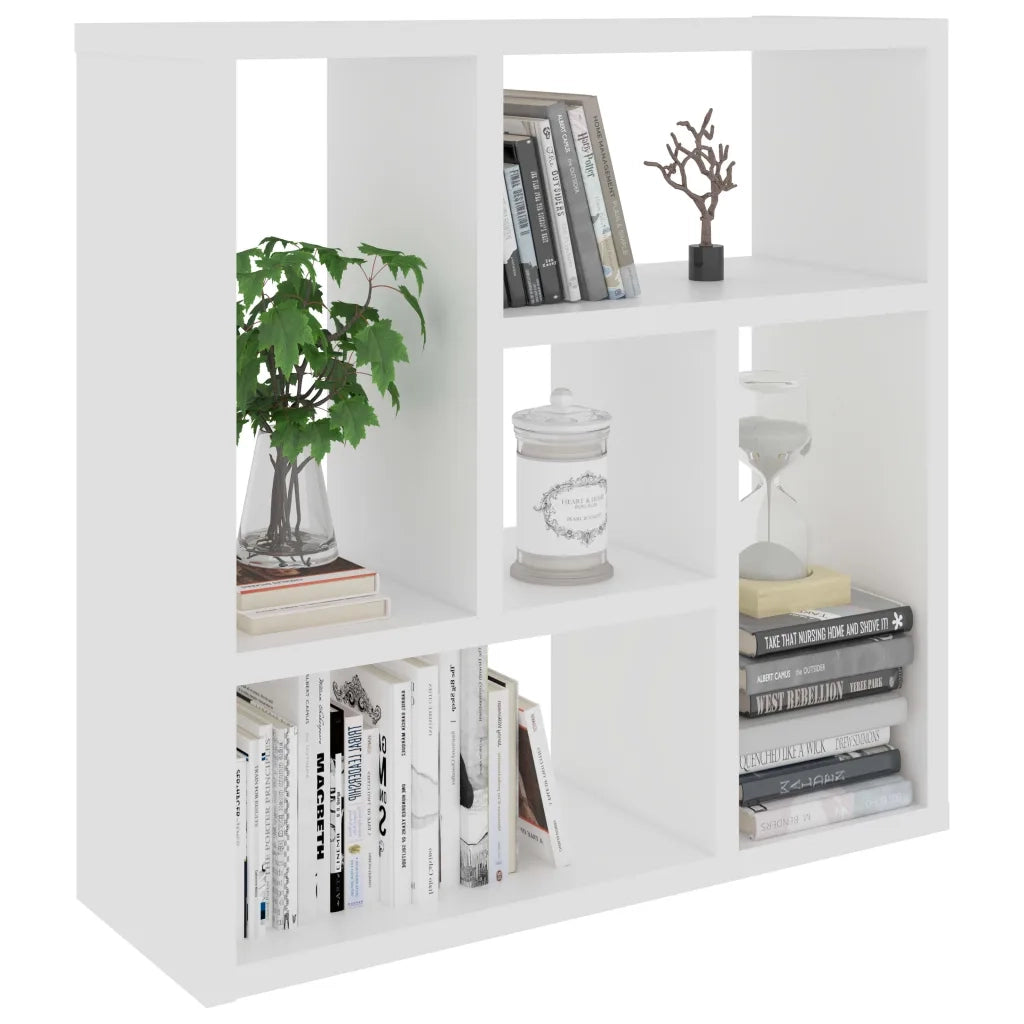 Scaffale a Parete Bianco 45,1x16x45,1 cm in Legno Multistrato 802948