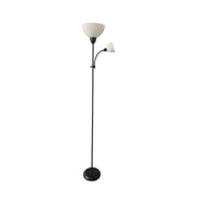 Lampada da terra Action Pro 2 luci nera/bianca Rabalux