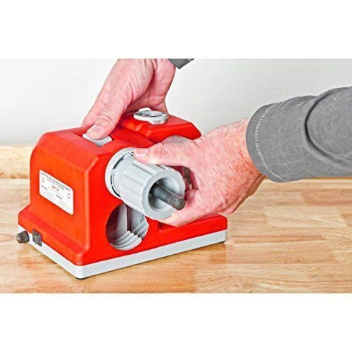 Holzmann BSG13E Affilatrice Elettrica per Punte da Trapano 3-13 mm 80W 4200 rpm colore Grigio