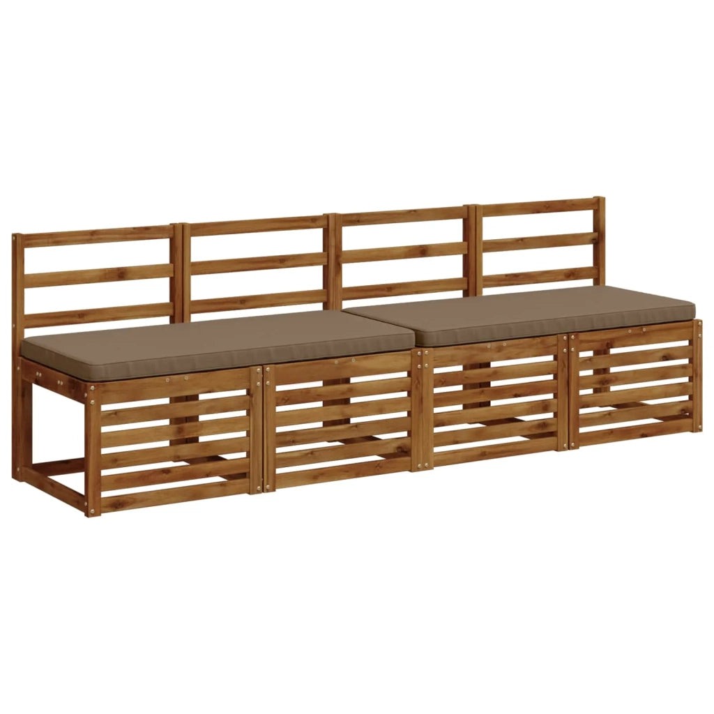 Cuscini per Panchina a 2 Pezzi VUGHT 2 pz 100% Poliestere 951811