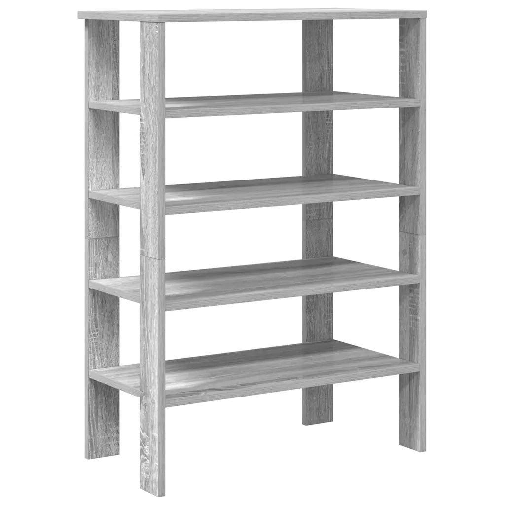 Scarpiera Grigio Sonoma 61x32x87,5 cm in Legno Multistrato 859856