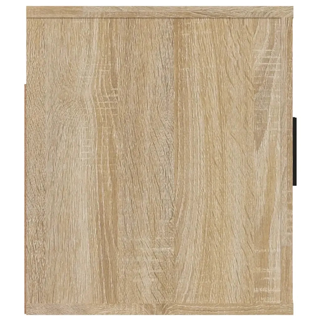 Mobile TV a Parete | Armadietto TV | Mobile Porta TV rovere sonoma 80x34,5x40 cm
