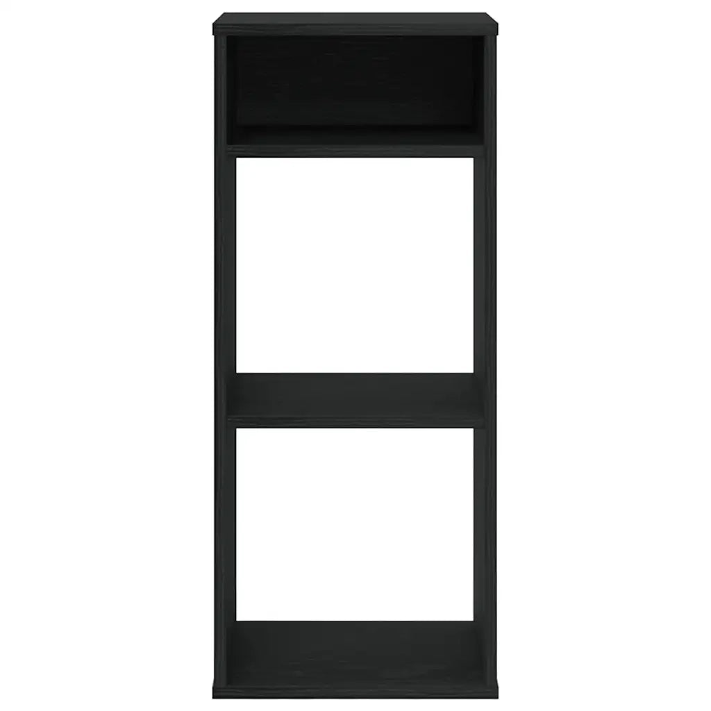 Libreria Nera 34x31x80 cm in Legno Multistrato 860275