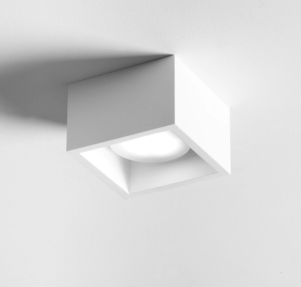MYLASA lampada da soffitto 1 Luce Cubotto LM attacco  GX53 11x11cm