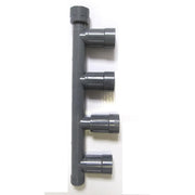 Rain bird - raccordo a vite in pvc con 4 valvole magnetiche dist