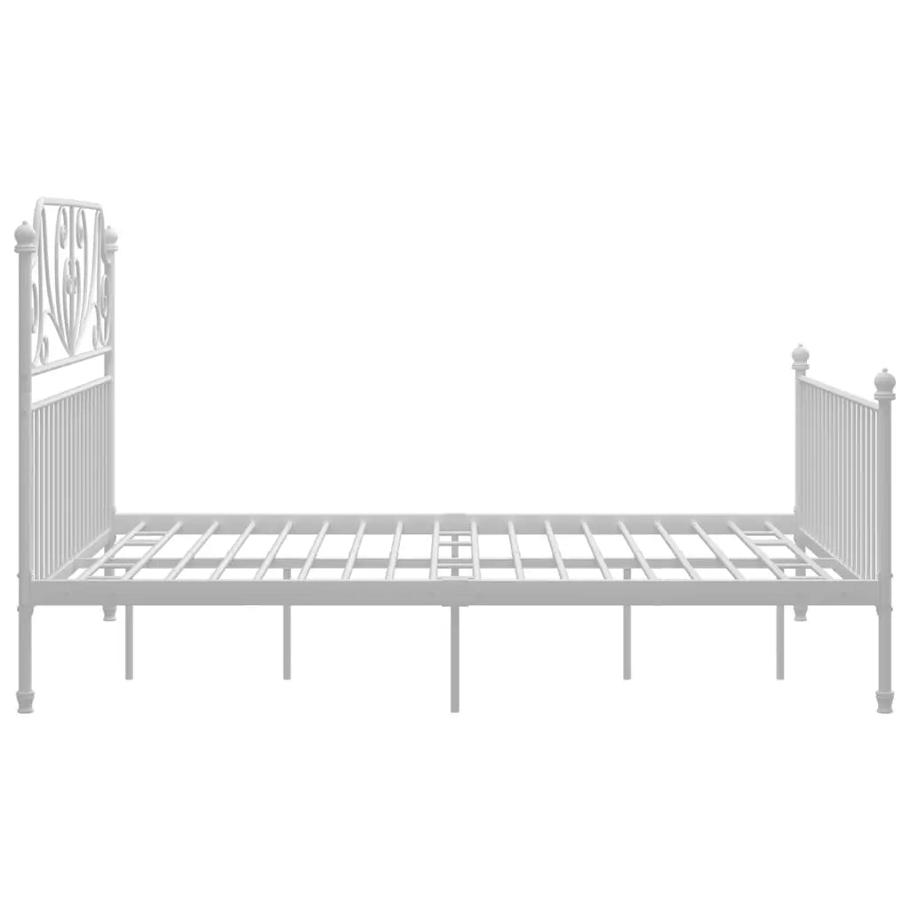 Giroletto Bianco in Metallo 140x200 cm