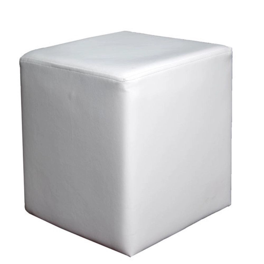 Pouf TERNA (marrone chiaro, similpelle)